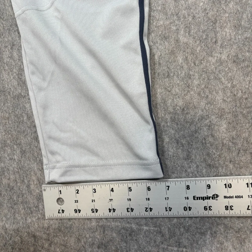 Nike Baseball Pants Men's Size Large High Rise‎ Grey Black Dri-Fit Activewear